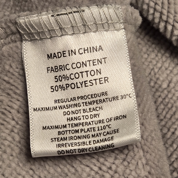 Asaali "Laugh Now Cry Later" Hoodi Sweater Color Grey Size XS - Picture 9 of 12